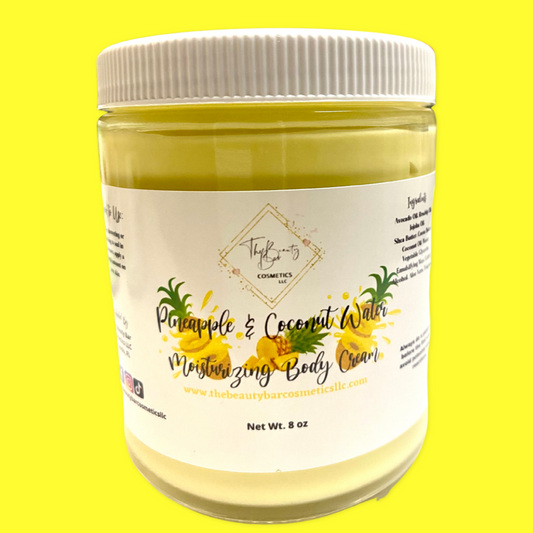 Pineapple & Coconut Water Moisturizing Body Cream