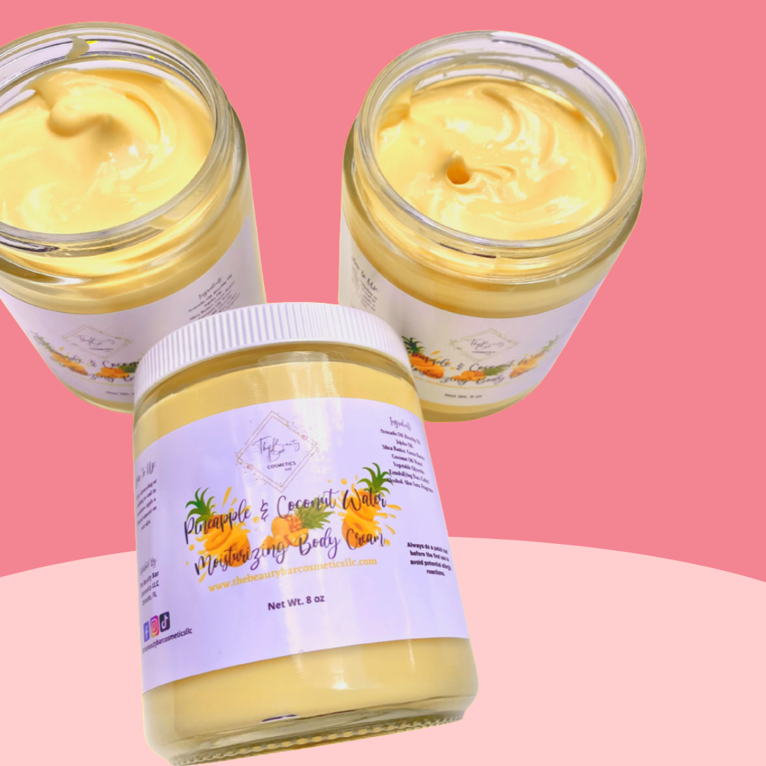 Pineapple & Coconut Water Moisturizing Body Cream